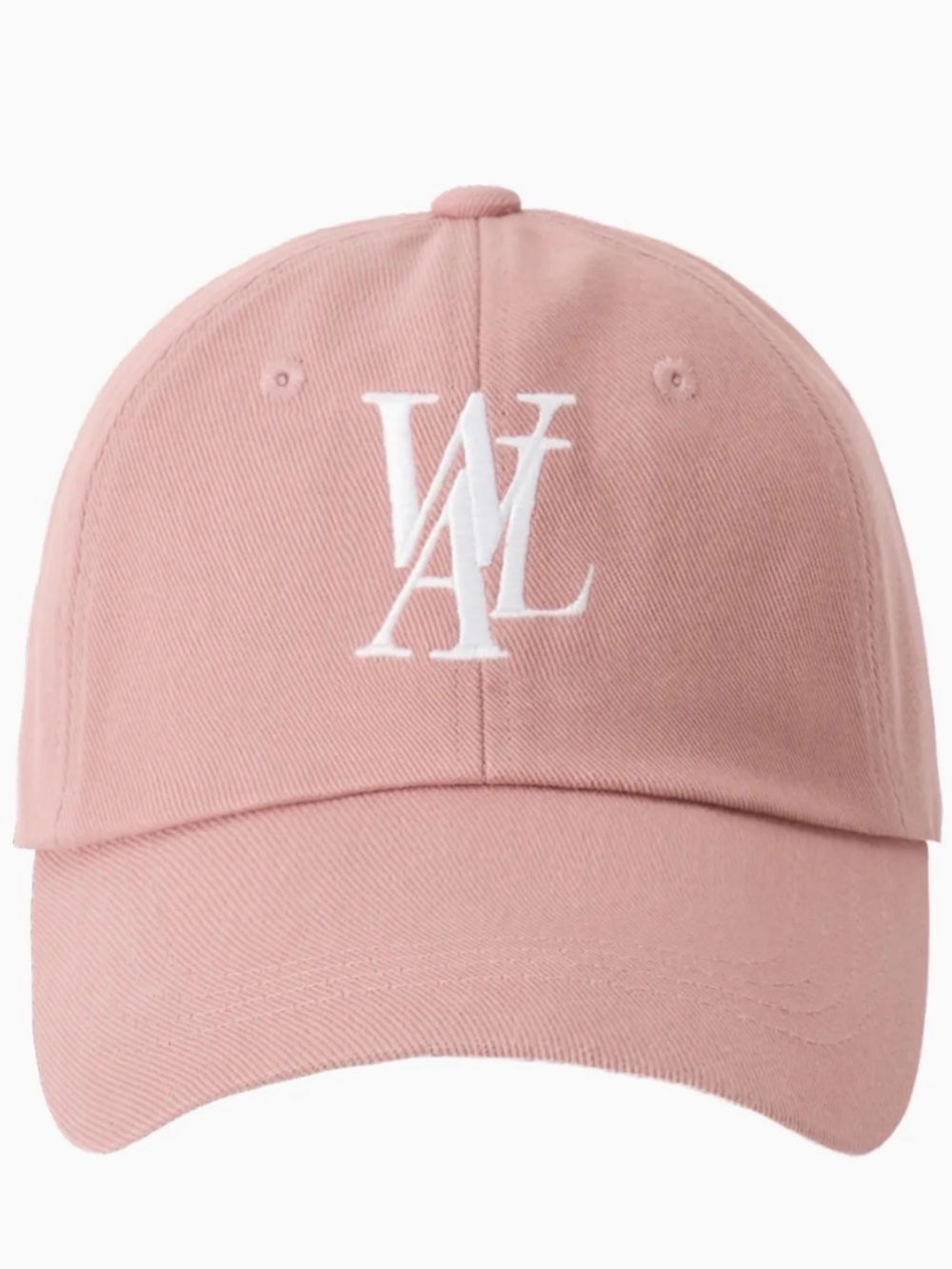Wooalong Logo Pink Baseball Cap